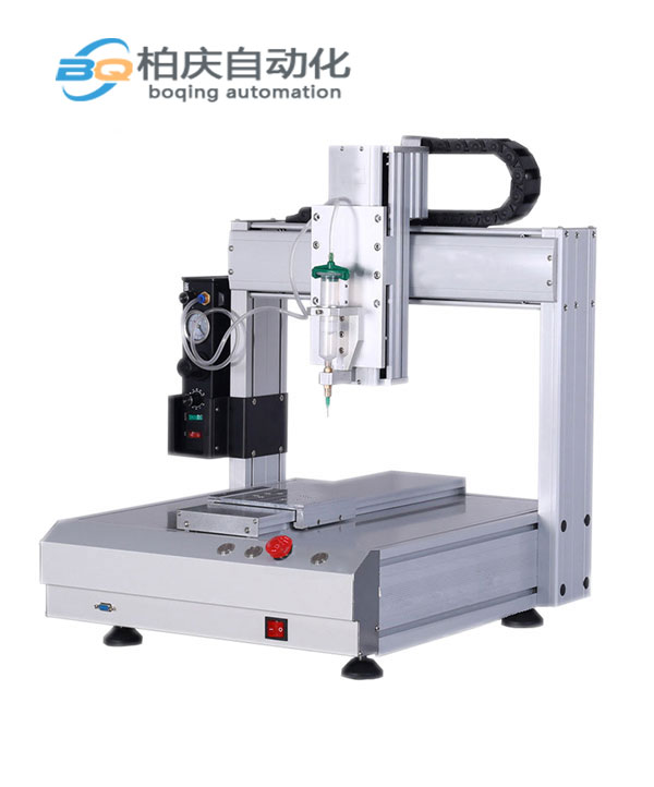 單頭單工位加熱自動點膠機